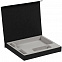 Коробка под блокнот, аккумулятор и ручку Doc, черная с логотипом в Самаре заказать по выгодной цене в кибермаркете AvroraStore