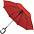 Зонт-трость Charme, красный с логотипом в Самаре заказать по выгодной цене в кибермаркете AvroraStore