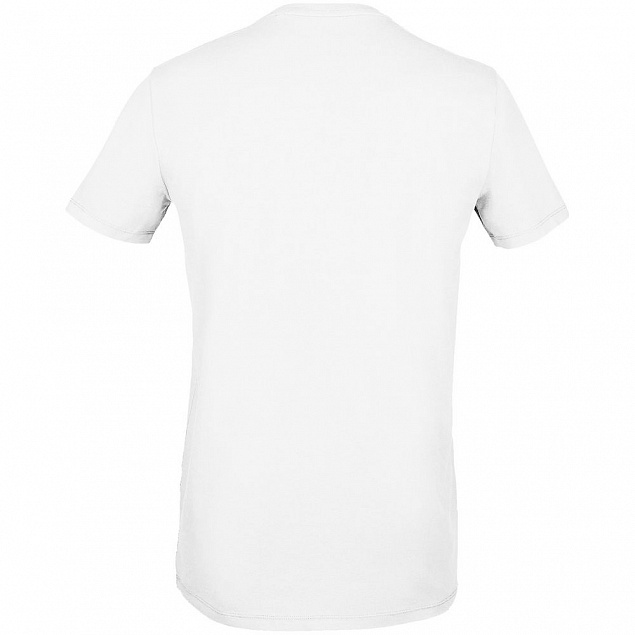 Футболка мужская Millenium Men, белая с логотипом в Самаре заказать по выгодной цене в кибермаркете AvroraStore