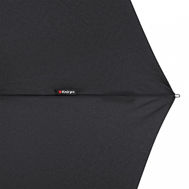Зонт складной Floyd с кольцом, черный с логотипом в Самаре заказать по выгодной цене в кибермаркете AvroraStore