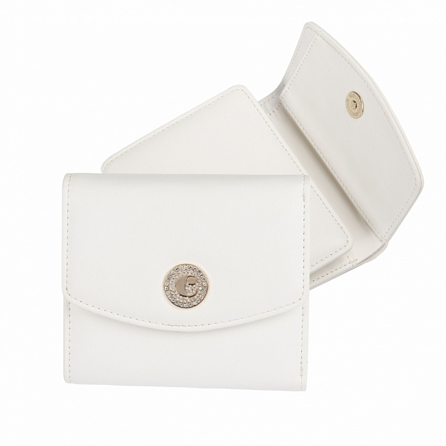 Женский кошелек Harlow ,белый с логотипом в Самаре заказать по выгодной цене в кибермаркете AvroraStore