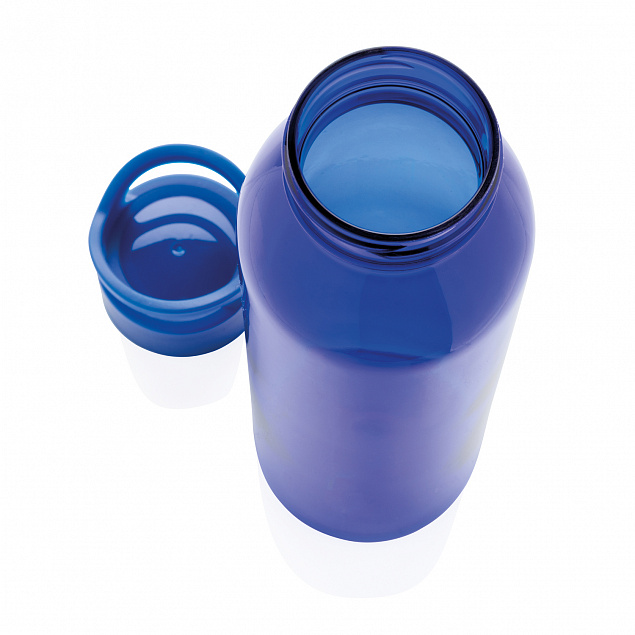 Герметичная бутылка для воды из AS-пластика, синяя с логотипом в Самаре заказать по выгодной цене в кибермаркете AvroraStore