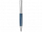 Ручка металлическая шариковая Conquest Blue с логотипом в Самаре заказать по выгодной цене в кибермаркете AvroraStore