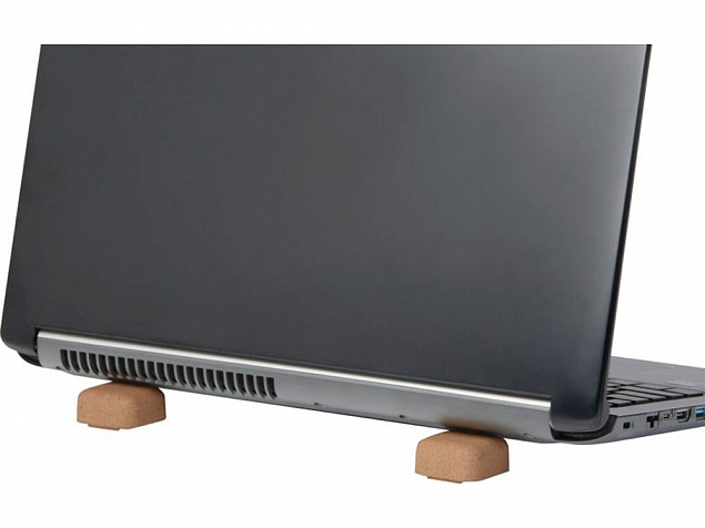 Cerris Подставка для ноутбука , бежевый с логотипом в Самаре заказать по выгодной цене в кибермаркете AvroraStore
