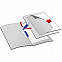 Папка Swingclip, с голубым клипом с логотипом в Самаре заказать по выгодной цене в кибермаркете AvroraStore