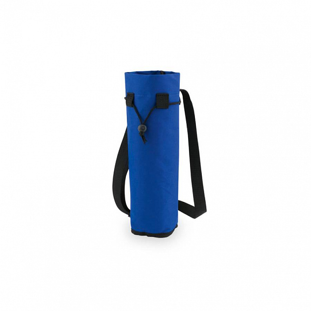 Термосумка для бутылки FRESHER, синяя, 33,5 см, d = 11 см с логотипом в Самаре заказать по выгодной цене в кибермаркете AvroraStore