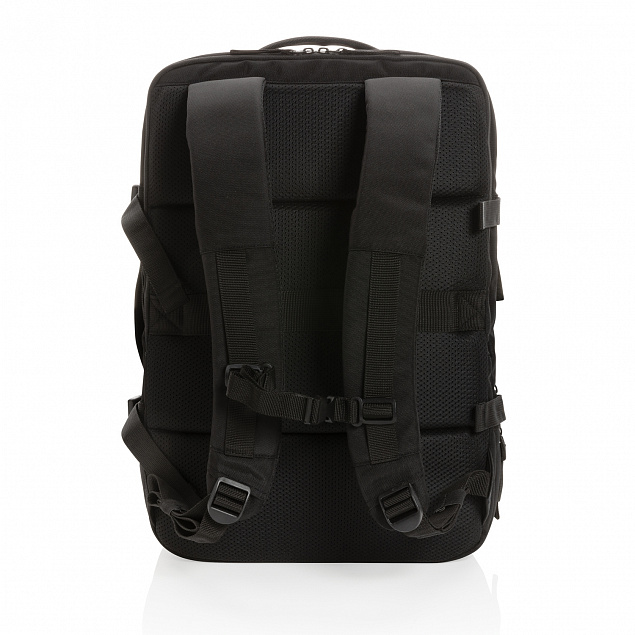 Рюкзак для путешествий Swiss Peak из rPET AWARE™ с регулируемым объемом, 15.6" с логотипом в Самаре заказать по выгодной цене в кибермаркете AvroraStore