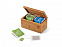 Коробка из бамбука с чаем «BURDOCK» с логотипом в Самаре заказать по выгодной цене в кибермаркете AvroraStore