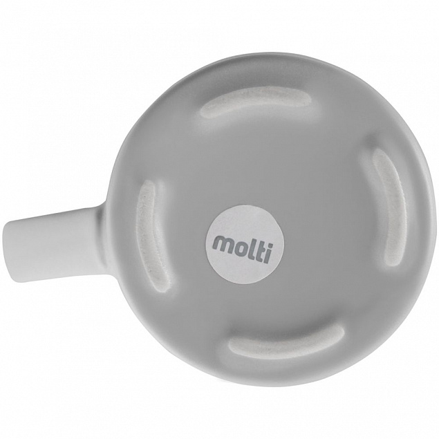 Кружка Modern Bell, матовая, серая с логотипом в Самаре заказать по выгодной цене в кибермаркете AvroraStore