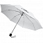 Зонт складной «Горе о туман», белый с логотипом в Самаре заказать по выгодной цене в кибермаркете AvroraStore