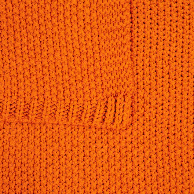 Плед Longview, оранжевый (кирпичный) с логотипом в Самаре заказать по выгодной цене в кибермаркете AvroraStore