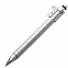 Шариковая ручка PRESCOT, серая с логотипом в Самаре заказать по выгодной цене в кибермаркете AvroraStore