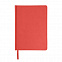 Ежедневник недатированный Bliss, А5,  красный, белый блок, без обреза с логотипом в Самаре заказать по выгодной цене в кибермаркете AvroraStore