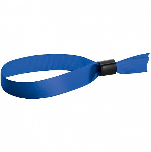 Несъемный браслет Seccur, синий с логотипом в Самаре заказать по выгодной цене в кибермаркете AvroraStore