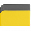 Чехол для карточек Dual, желтый с логотипом в Самаре заказать по выгодной цене в кибермаркете AvroraStore
