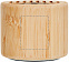 Круглый бамбуковый беспроводной с логотипом в Самаре заказать по выгодной цене в кибермаркете AvroraStore