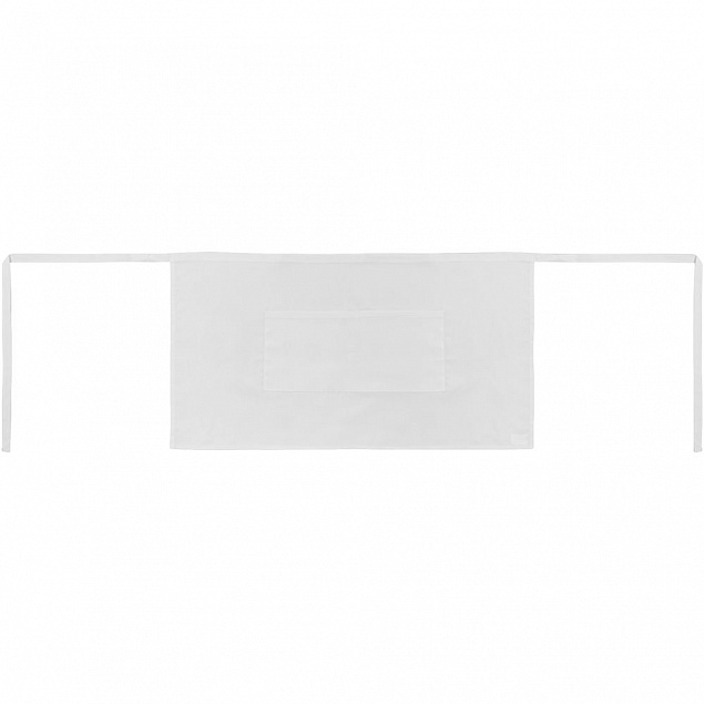 Фартук Tapster, белый с логотипом в Самаре заказать по выгодной цене в кибермаркете AvroraStore