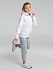 Толстовка детская Stellar Kids, белая с логотипом в Самаре заказать по выгодной цене в кибермаркете AvroraStore