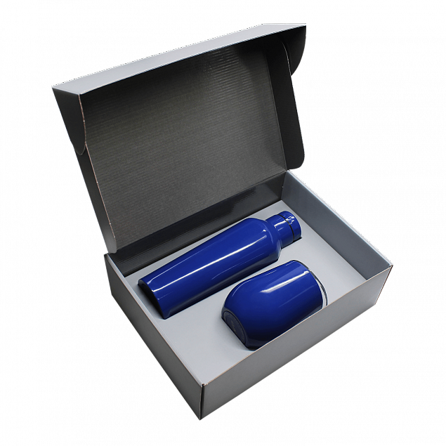 Набор Edge Box C grey (синий) с логотипом в Самаре заказать по выгодной цене в кибермаркете AvroraStore