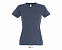 Фуфайка (футболка) IMPERIAL женская,Синий джинc 3XL с логотипом в Самаре заказать по выгодной цене в кибермаркете AvroraStore