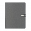 Папка Crawley RPET формата A4, серого цвета с логотипом в Самаре заказать по выгодной цене в кибермаркете AvroraStore