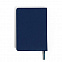 Ежедневник недатированный Duncan, А5,  темно-синий, белый блок с логотипом в Самаре заказать по выгодной цене в кибермаркете AvroraStore