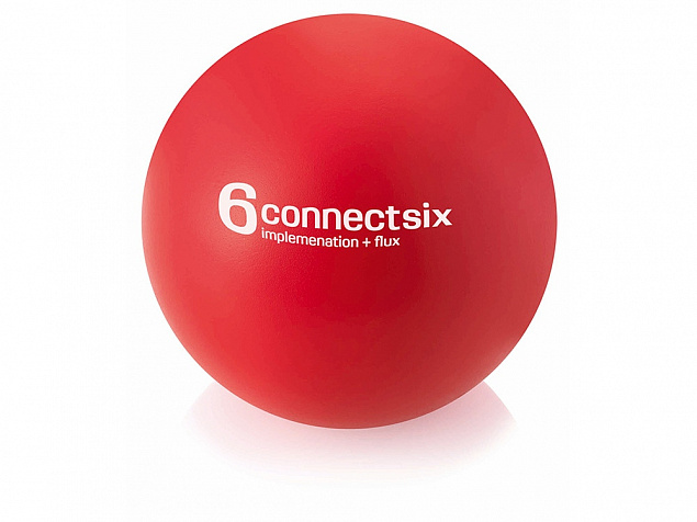 Антистресс Мяч, красный с логотипом в Самаре заказать по выгодной цене в кибермаркете AvroraStore