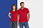 Футболка мужская с V-обр. вырезом VICTORY 150, красная с логотипом в Самаре заказать по выгодной цене в кибермаркете AvroraStore