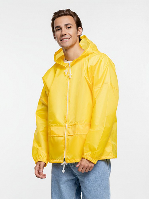 Дождевик Kivach Promo, желтый с логотипом в Самаре заказать по выгодной цене в кибермаркете AvroraStore