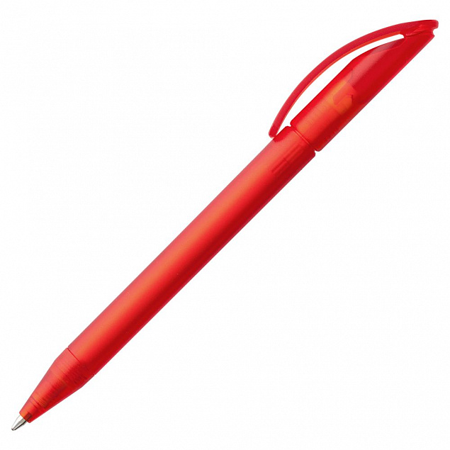 Ручка шариковая Prodir DS3 TFF, красная с логотипом в Самаре заказать по выгодной цене в кибермаркете AvroraStore