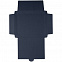 Коробка самосборная Flacky Slim, синяя с логотипом в Самаре заказать по выгодной цене в кибермаркете AvroraStore