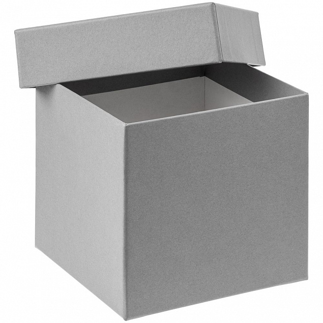 Коробка Kubus, серая с логотипом в Самаре заказать по выгодной цене в кибермаркете AvroraStore