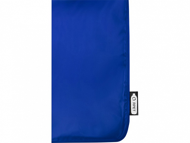 Ash, большая эко-сумка из переработанного PET-материала, сертифицированная согласно GRS, синий с логотипом в Самаре заказать по выгодной цене в кибермаркете AvroraStore