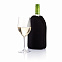 Термочехол для бутылки вина, черный с логотипом в Самаре заказать по выгодной цене в кибермаркете AvroraStore