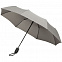 Складной зонт Tracery с проявляющимся рисунком, серый с логотипом в Самаре заказать по выгодной цене в кибермаркете AvroraStore
