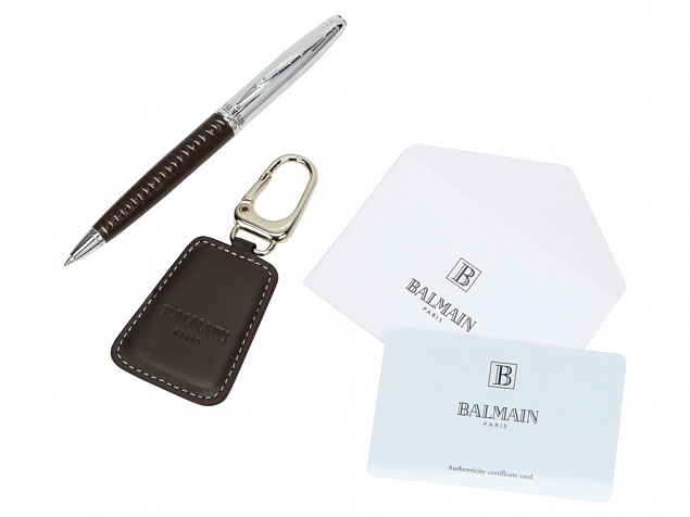 Подарочный набор Millau: ручка щариковая, брелок с логотипом в Самаре заказать по выгодной цене в кибермаркете AvroraStore