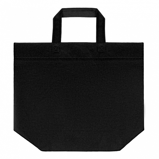 Сумка для покупок Span 3D, черная с логотипом в Самаре заказать по выгодной цене в кибермаркете AvroraStore
