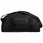 Спортивная сумка Portager, черная с логотипом в Самаре заказать по выгодной цене в кибермаркете AvroraStore
