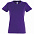 Футболка женская Imperial Women 190, темно-фиолетовая с логотипом в Самаре заказать по выгодной цене в кибермаркете AvroraStore