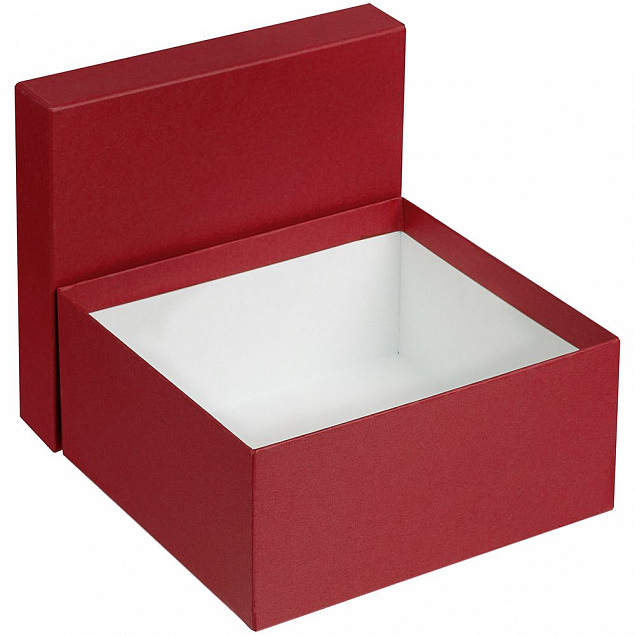 Коробка Satin, большая, красная с логотипом в Самаре заказать по выгодной цене в кибермаркете AvroraStore