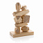 Набор деревянных балансирующих камней Ukiyo Crios с логотипом в Самаре заказать по выгодной цене в кибермаркете AvroraStore