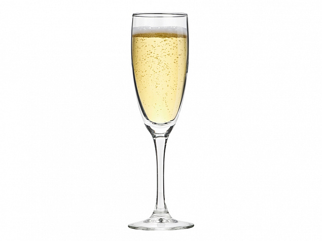 Бокал для шампанского «Flute» с логотипом в Самаре заказать по выгодной цене в кибермаркете AvroraStore