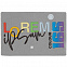 Наклейка тканевая Lunga, L, серая с логотипом в Самаре заказать по выгодной цене в кибермаркете AvroraStore