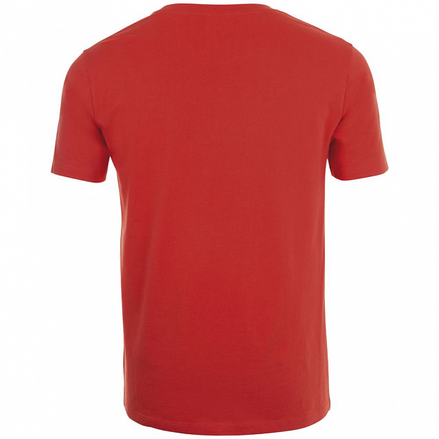 Футболка мужская MARVIN, красная с логотипом в Самаре заказать по выгодной цене в кибермаркете AvroraStore