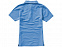 Рубашка поло Markham женская, голубой/антрацит с логотипом в Самаре заказать по выгодной цене в кибермаркете AvroraStore