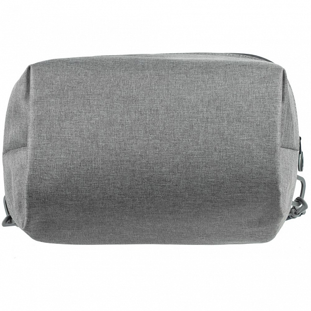 Рюкзак на одно плечо Burst Tweed, серый с логотипом в Самаре заказать по выгодной цене в кибермаркете AvroraStore