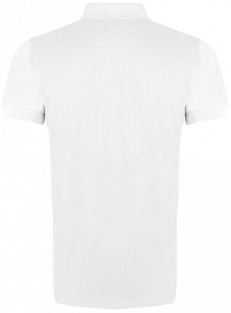 Рубашка поло мужская PORTLAND MEN 200 белая с логотипом в Самаре заказать по выгодной цене в кибермаркете AvroraStore