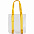 Шоппер Clear Fest, прозрачный серый с желтыми ручками с логотипом в Самаре заказать по выгодной цене в кибермаркете AvroraStore
