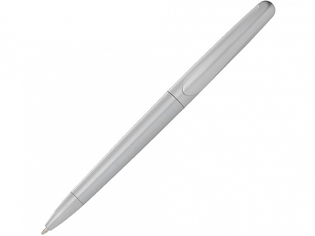 Ручка шариковая Sunrise, серебристый, синие чернила с логотипом в Самаре заказать по выгодной цене в кибермаркете AvroraStore
