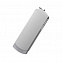USB Флешка, Elegante, 16 Gb, серебряный с логотипом в Самаре заказать по выгодной цене в кибермаркете AvroraStore